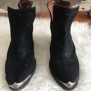 BLACK SUEDE BOOT JEFFREY CAMPBELL